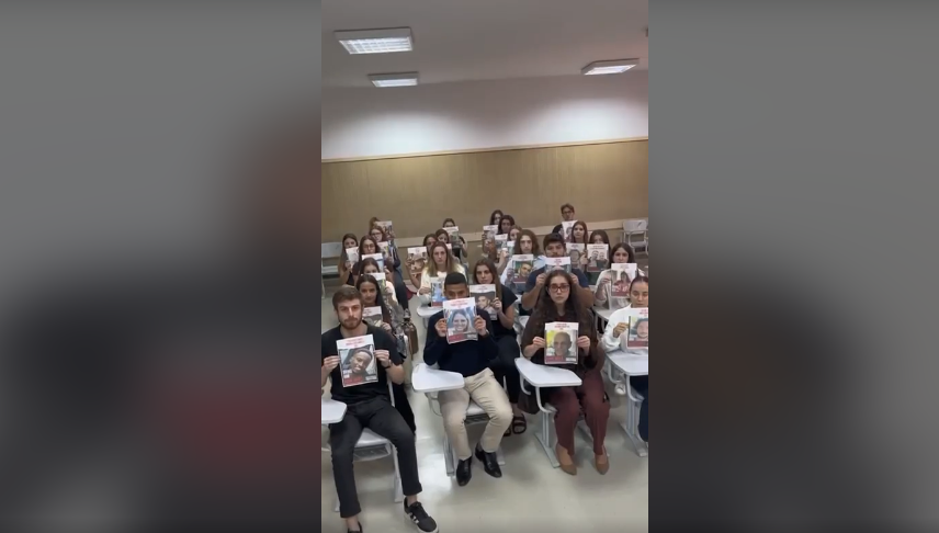 alunos-de-universidade-no-rio-criam-movimento-na-internet-em-prol-dos-refens-do-hamas