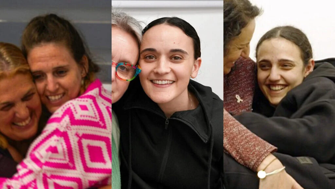 apos-471-dias-de-cativeiro,-israel-acolhe-primeiras-refens-libertadas-pelo-hamas