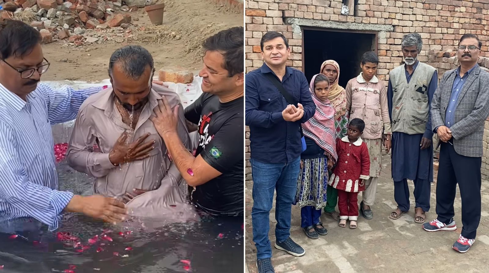 familias-resgatadas-da-escravidao-sao-batizadas-no-paquistao:-“jesus-pagou-a-divida”