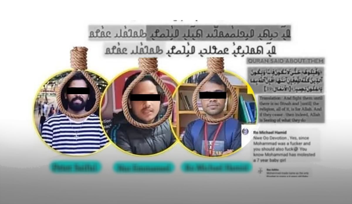 cartaz-em-campo-de-refugiados-pede-morte-de-pastores-em-bangladesh:-“achem-e-cortem-eles”