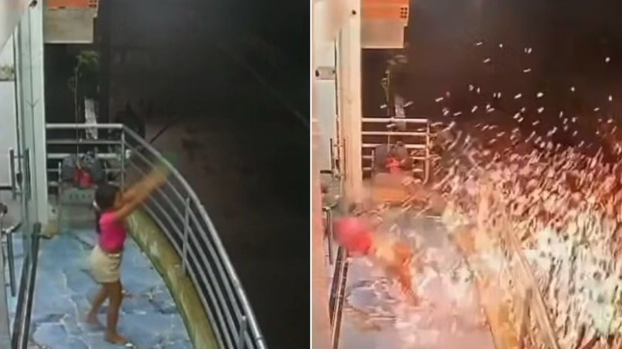 menina-de-7-anos-sobrevive-a-descarga-eletrica-e-pai-relata:-“foi-um-milagre”