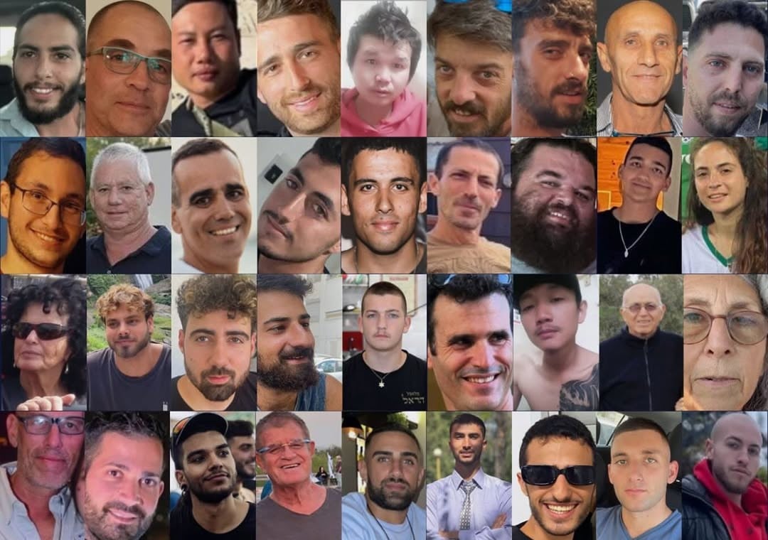 ataque-do-hamas-completa-um-ano-e-meio-com-59-refens-ainda em cativeiro