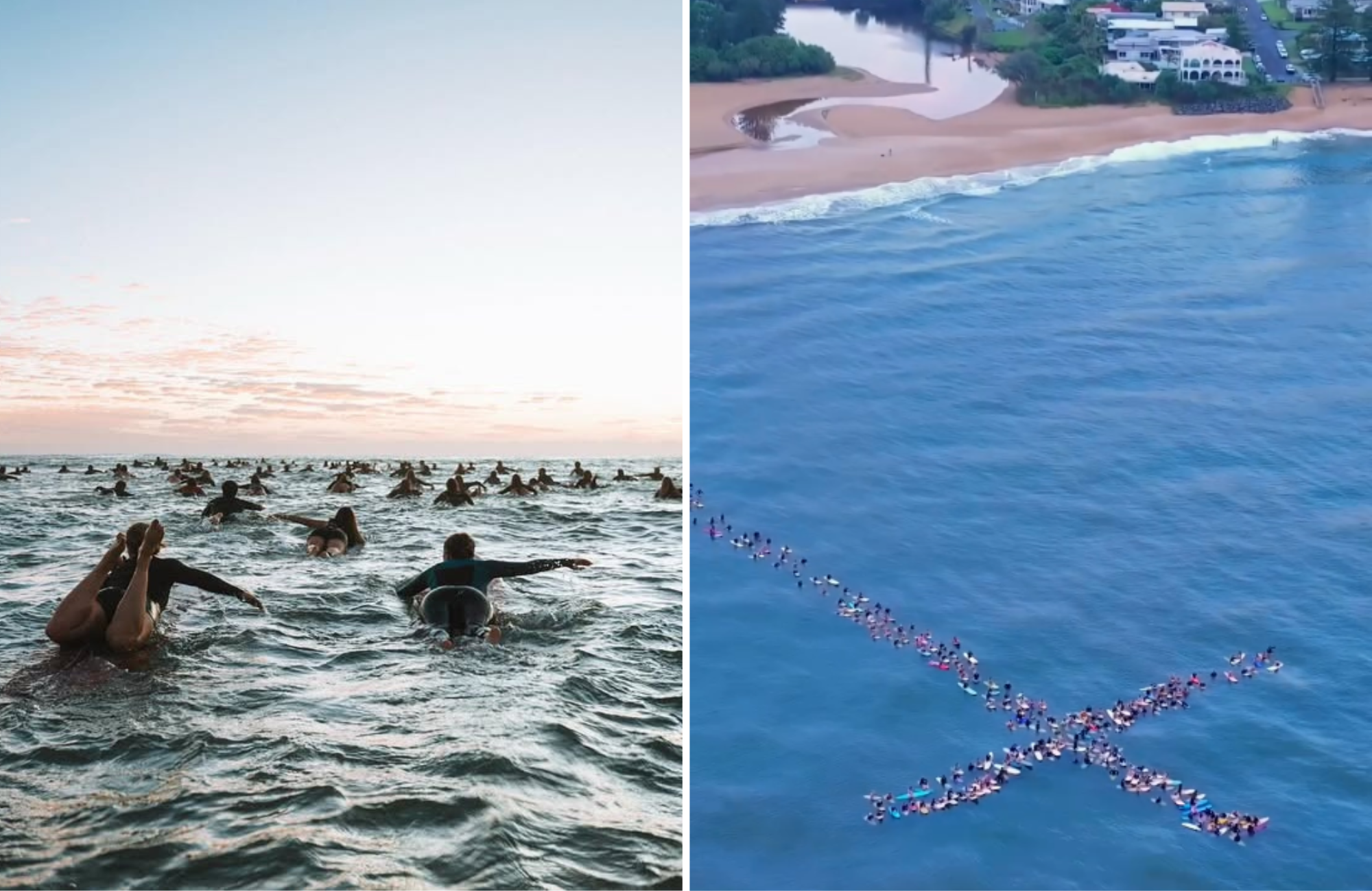 surfistas-formam-cruz-humana-no-mar-da-australia:-“ele-ressuscitou!”