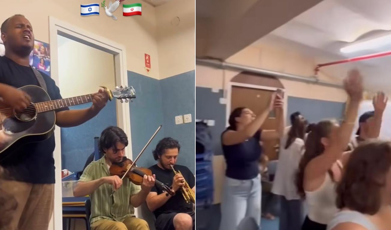 cristaos-louvam-a-jesus-nos-abrigos-enquanto-misseis-caem-sobre-israel