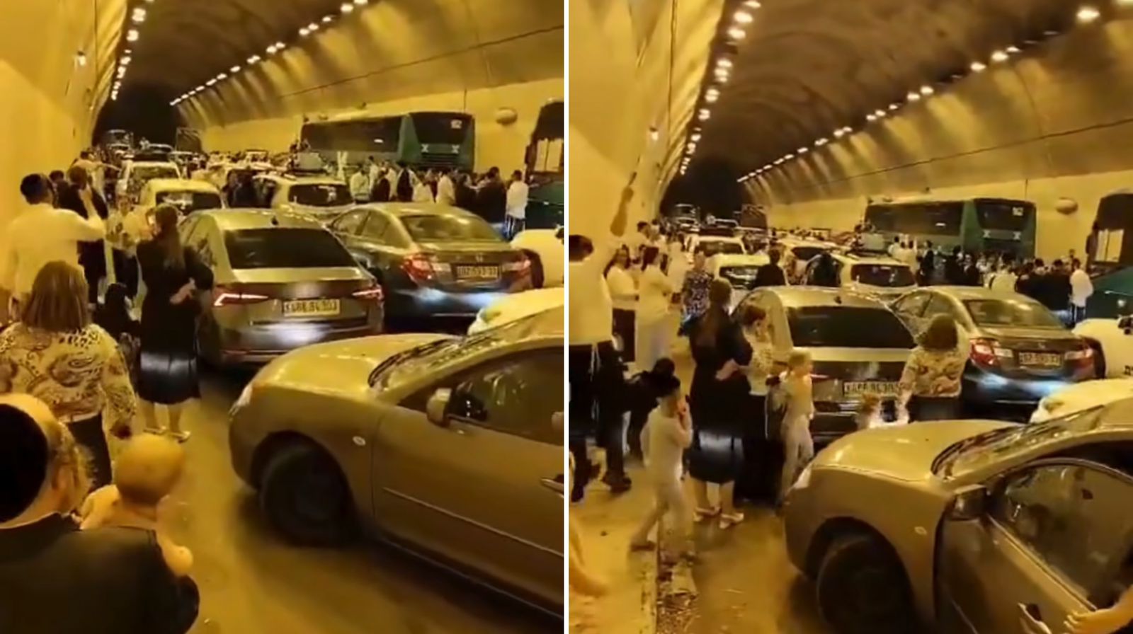 durante-ataque-em-israel,-pessoas-se-abrigam-em-tunel-e-cantam:-“deus-sempre-me-amou”