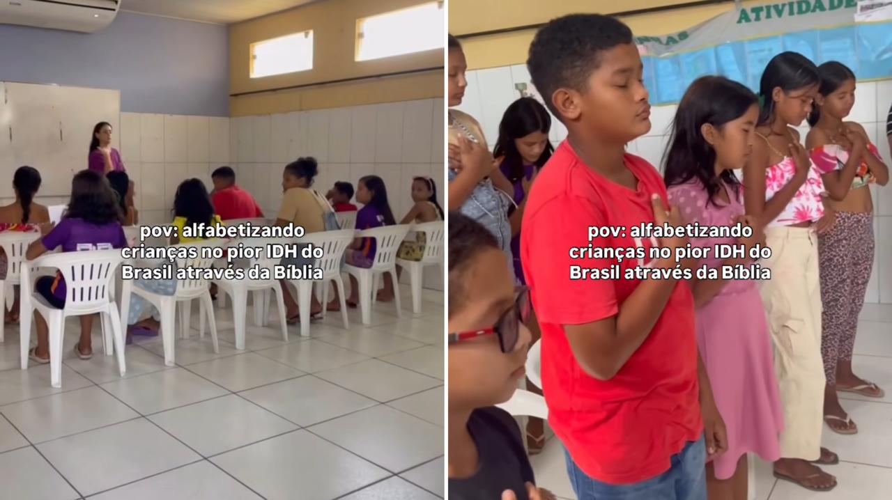 criancas-sao-alfabetizadas-com-a-biblia-no-marajo:-‘deus-esta-transformando-esse-lugar’
