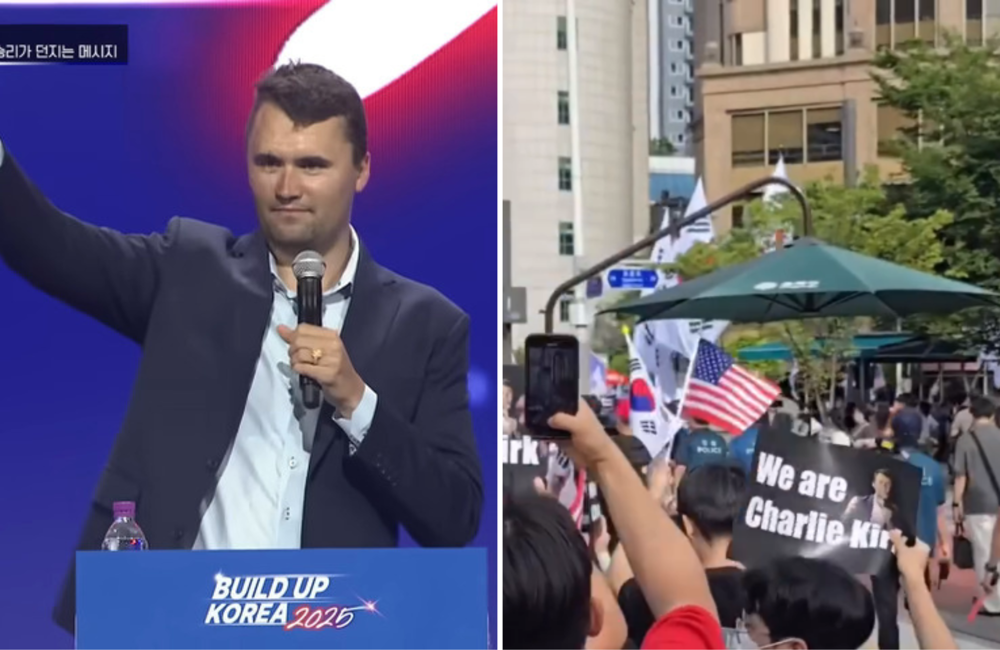 multidao-sai-as-ruas-na-coreia-do-sul-por-charlie-kirk,-morto-dias-apos-visita-ao-pais