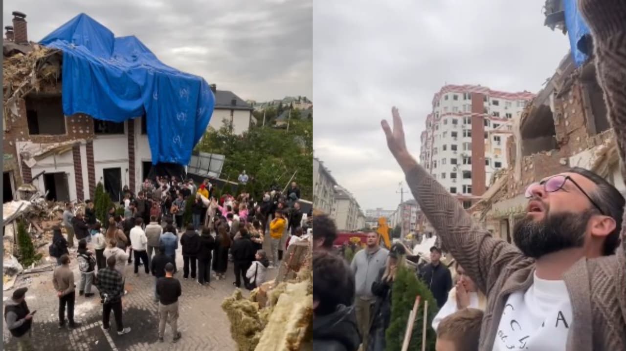 igreja-louva-nos-escombros-da-casa-de-pastor-apos-ataque-russo:-“deus-preservou-a-vida”