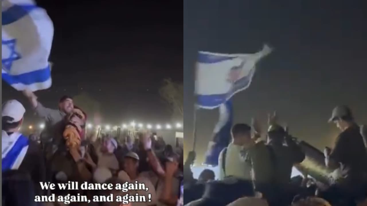 soldados-das-idf-dancam-com-a-tora-no-local-do-massacre-de-7-de-outubro:-“israel-vive”