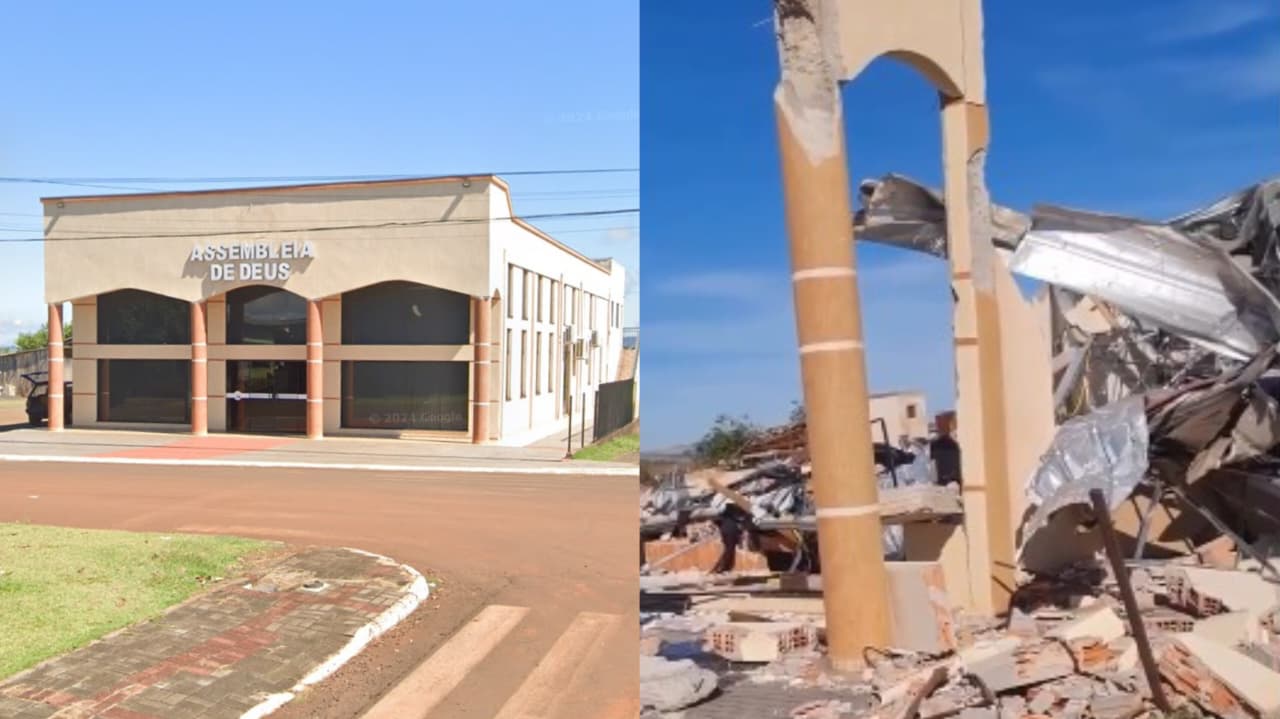 tornado-destroi-igreja-no-parana-antes-de-culto-e-membro-testemunha:-“deus-nos-guardou”