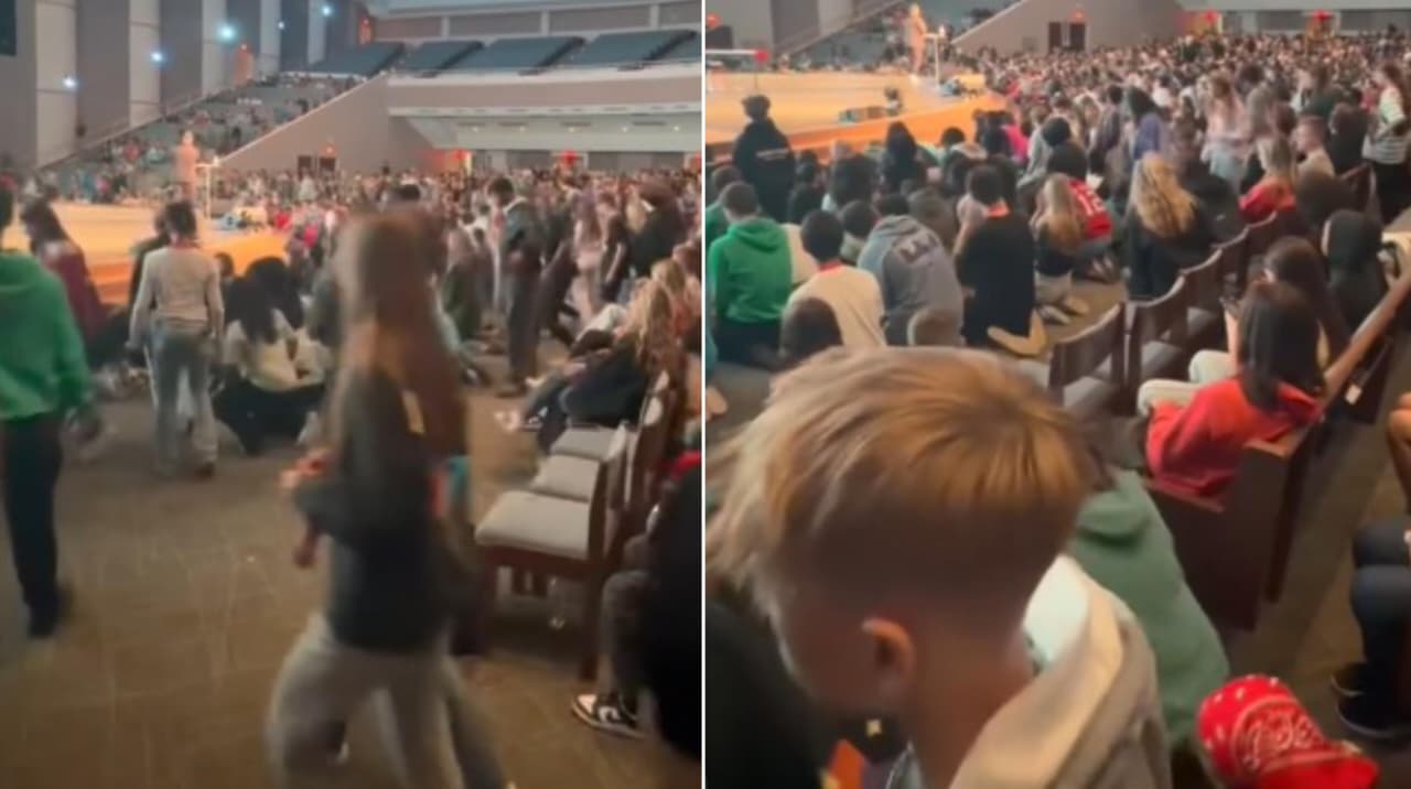 mais-de-600-estudantes-se-ajoelham-no-altar-para-aceitar-jesus-nos-eua:-“mover-de-deus”