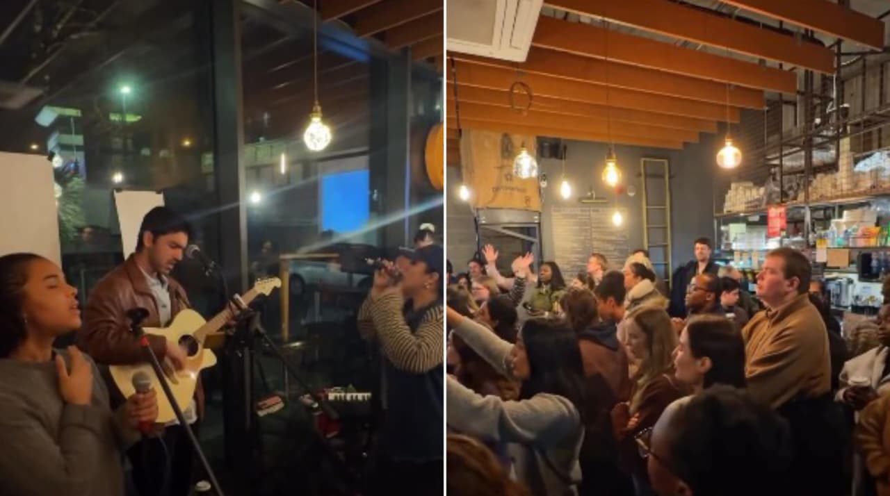 jovens-fazem-culto-em-cafeteria-de-londres:-“chamamos-os-perdidos-para-a-familia-de-deus”