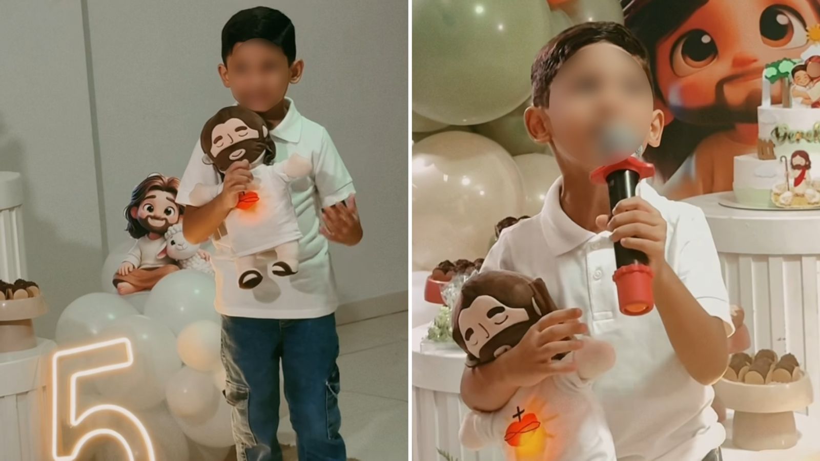 menino-pede-aniversario-com-tema-de-‘jesus’-e-faz-apelo-para-convidados-se-converterem