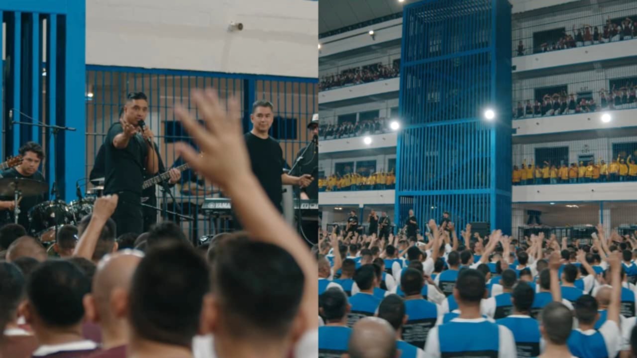 banda-adora-com-4.000-presos-em-prisao-em-el-salvador:-‘em-cristo-ha-liberdade’