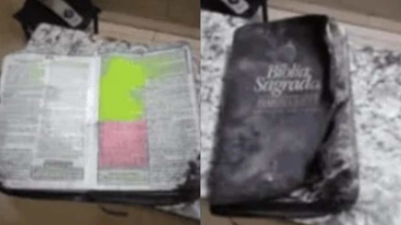 biblia-resiste-a-incendio-que-destruiu-loja-no-df:-“sinal-de-fe-e-esperanca”