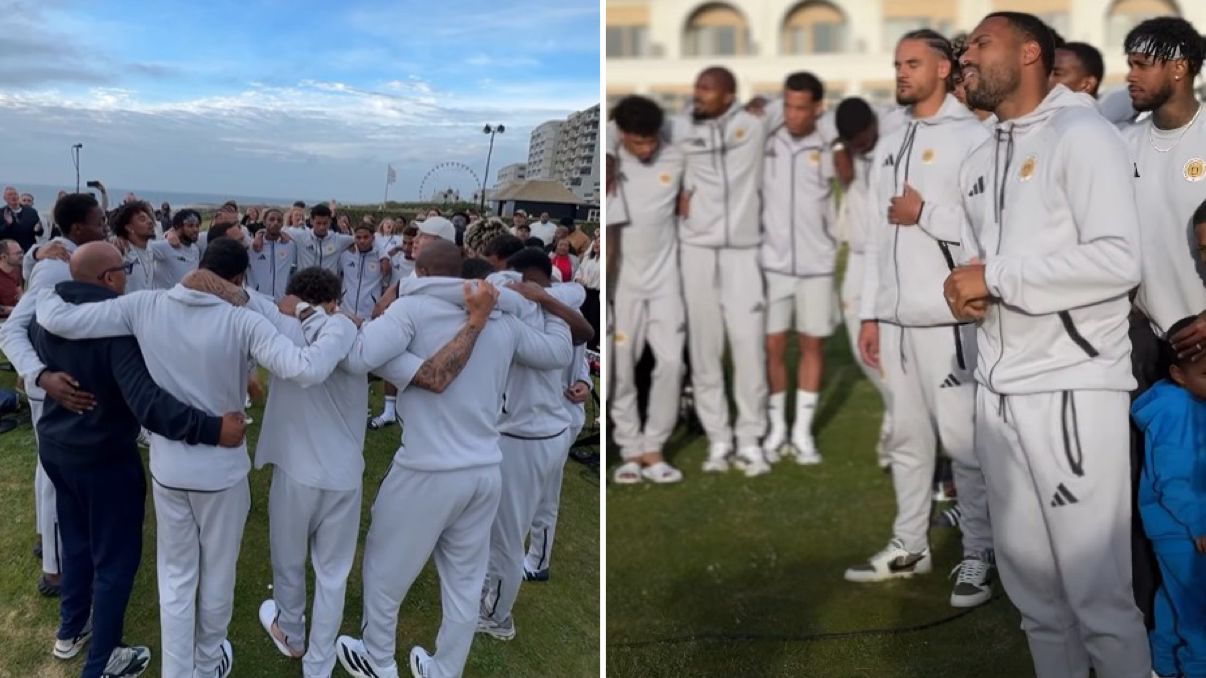 selecao-de-curacao-adora-a-deus-antes-de-embarcar-para-a-copa-2026:-‘toda-gloria-a-jesus’