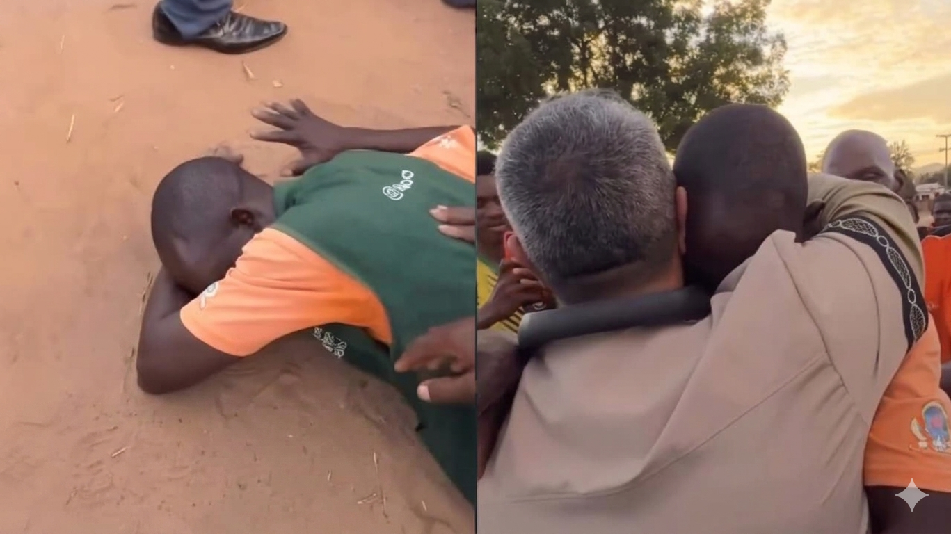 pastor-africano-se-emociona-ao-ganhar-moto-para-evangelizar:-“resposta-de-oracao”