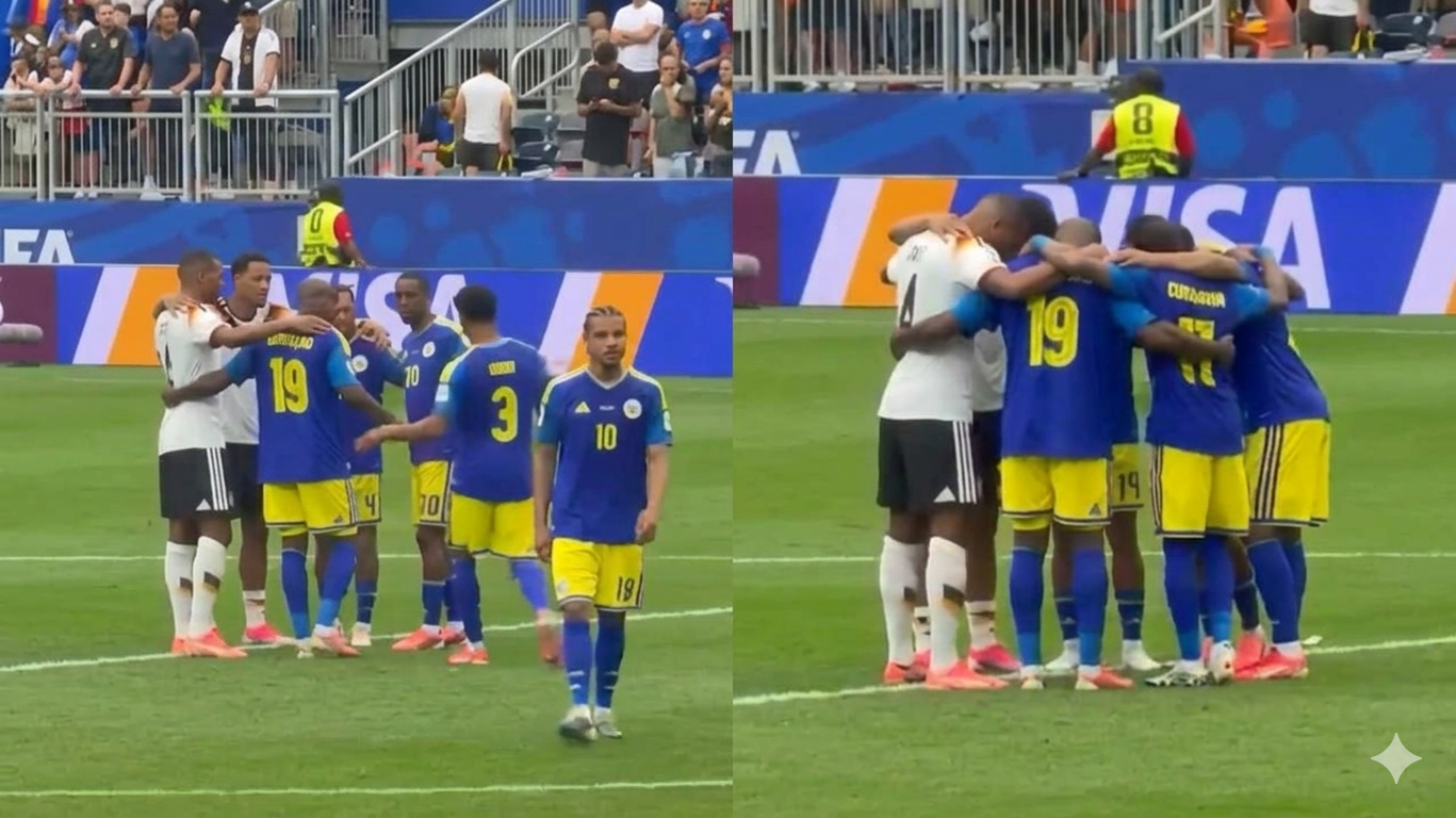 jogadores-de-curacao-e-alemanha-oram-apos-jogo-na-copa:-“somos-cristaos,-somos-irmaos”