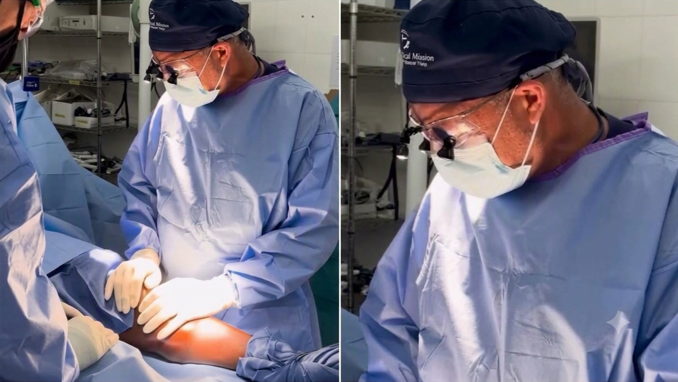 medico-ora-a-deus-antes-de-iniciar-cirurgia-em-missao-na-africa:-“nos-de-sabedoria”