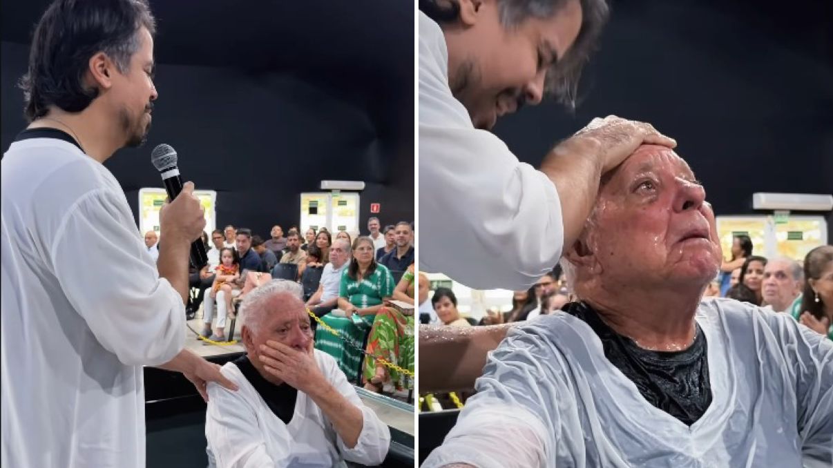 idoso-vai-as-lagrimas-durante-batismo-na-bahia:-“vida-nova-aos-92-anos”