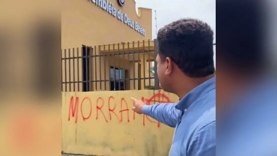 igreja-e-pichada-com-mensagem-de-odio-contra-cristaos-no-ms:-“morram”